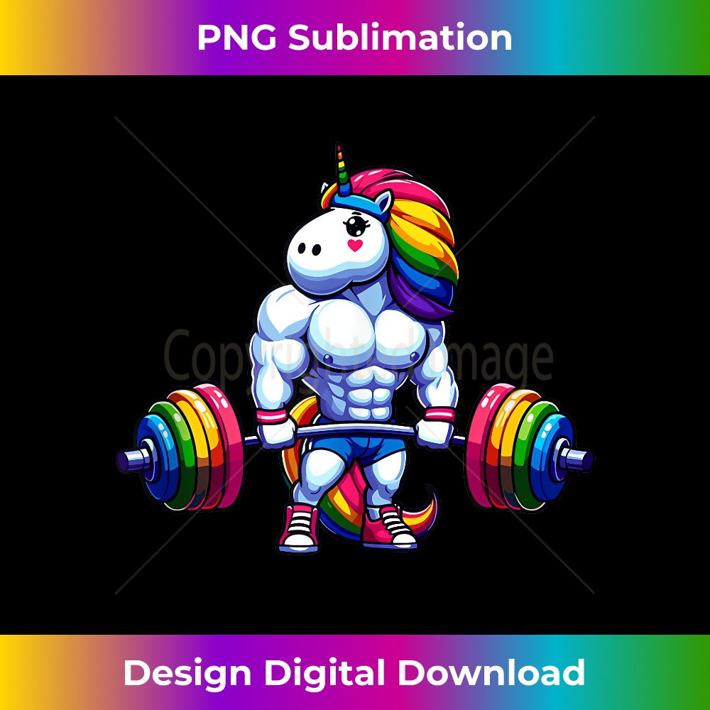Muscle Gym Unicorn Bodybuilder Nerd Weightlifting Funny 1 - Retro PNG Sublimation Digital Download