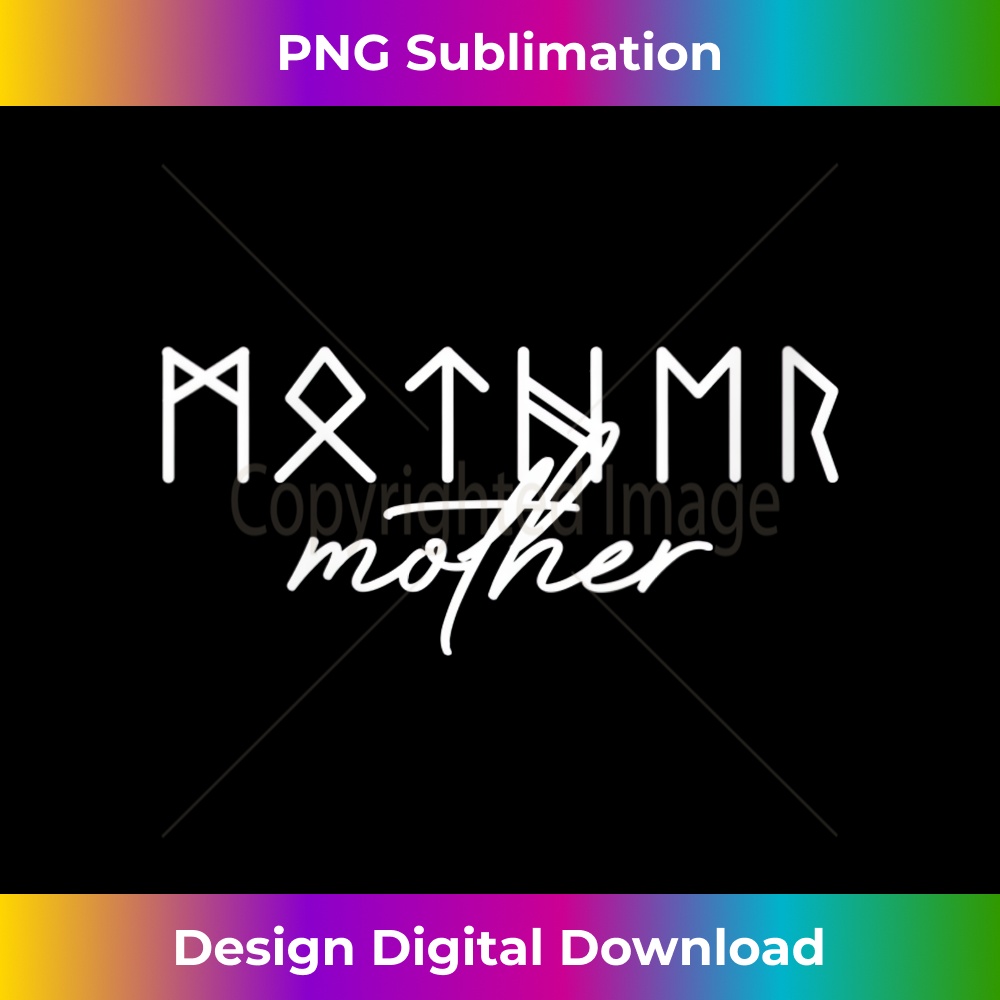 s Mother In Viking Runes Mothers Day For Mom Mama 1 - Decorative Sublimation PNG File