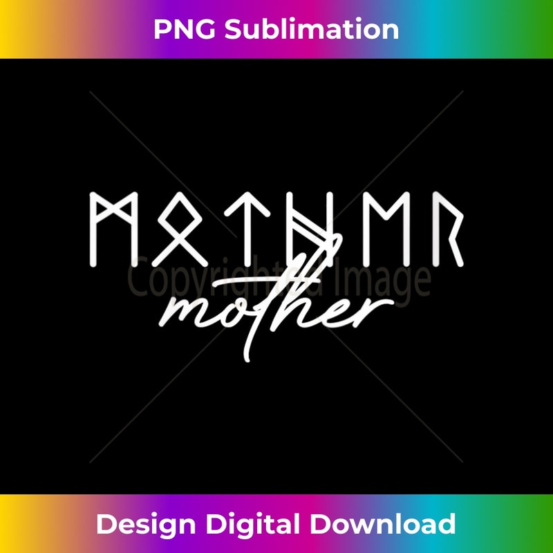 s Mother In Viking Runes Mothers Day For Mom Mama 1 - Decorative Sublimation PNG File