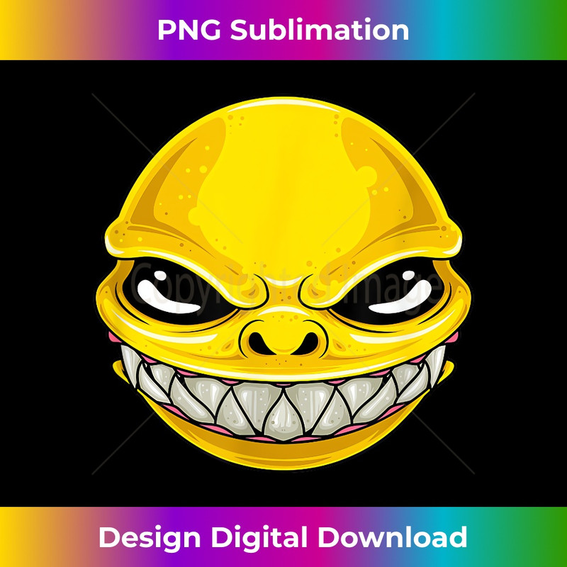 Evil Smile Face Emoticon - Premium PNG Sublimation File