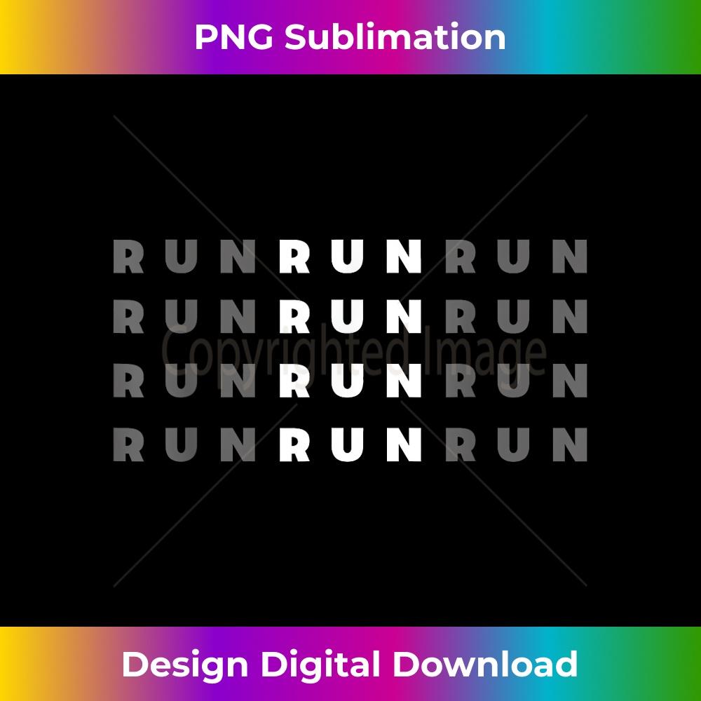 Run Runner Running 1 - High-Quality PNG Sublimation Download