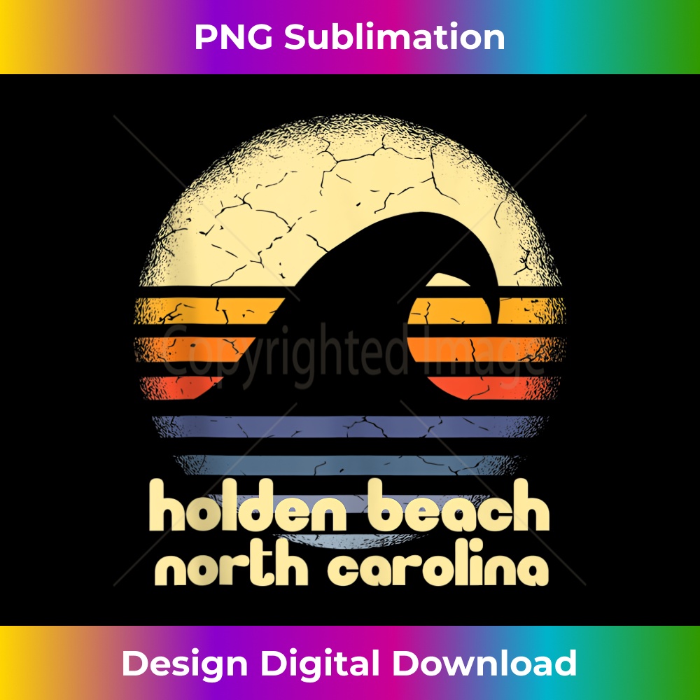 I Love Holden Beach North Carolina Ocean Wave NC - Exclusive PNG Sublimation Download