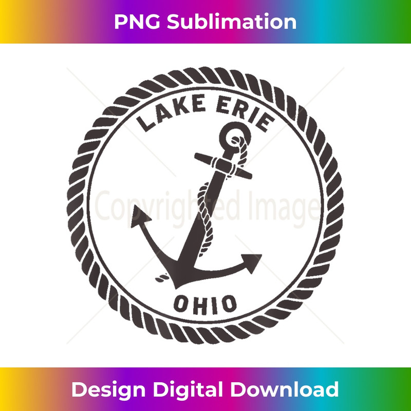 Lake Erie Ohio 1 - PNG Transparent Digital Download File for Sublimation