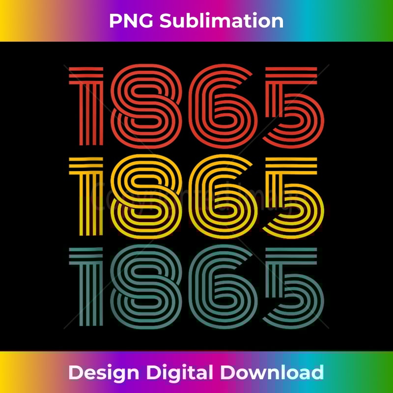 1865 Juneteenth Retro Design Embrace Freedom & Heritage - Instant PNG Sublimation Download