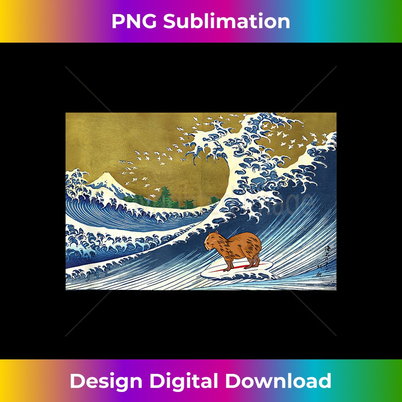 Capybara - Trendy Sublimation Digital Download