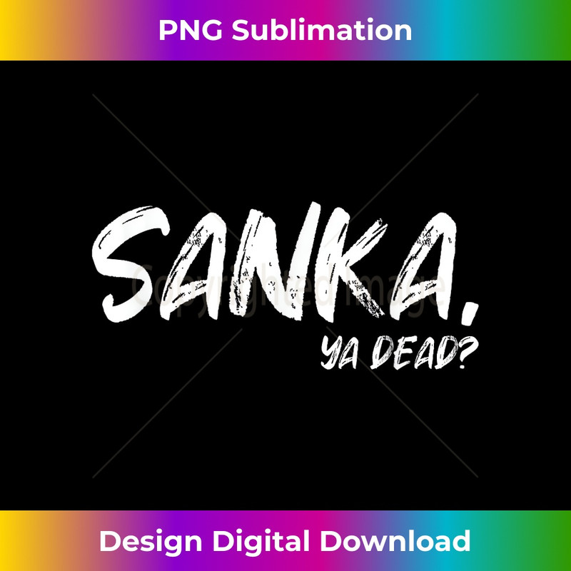 Sanka, Ya Dead Summer and Winter Bobsled Graphic 1 - Retro PNG Sublimation Digital Download