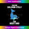 You're Dolphin-itely The Best Dad Dolphin Father's Day Pun 1 - Instant Sublimation Digital Download