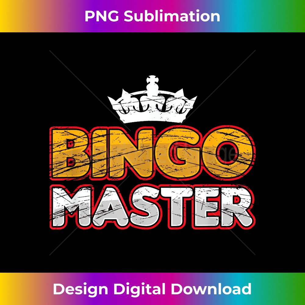 Bingo Master Play Gambling Game Player Gamer Luck Lottery - Special Edition Sublimation PNG File