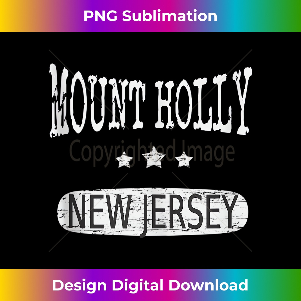 Vintage Mount Holly New Jersey 3 - Stylish Sublimation Digital Download