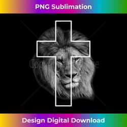 jesus the lion of judah cross - high-quality png sublimation download