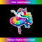Ballet Dancer Unicorn Funny Dance Lover Unicorn Design - Premium Sublimation Digital Download