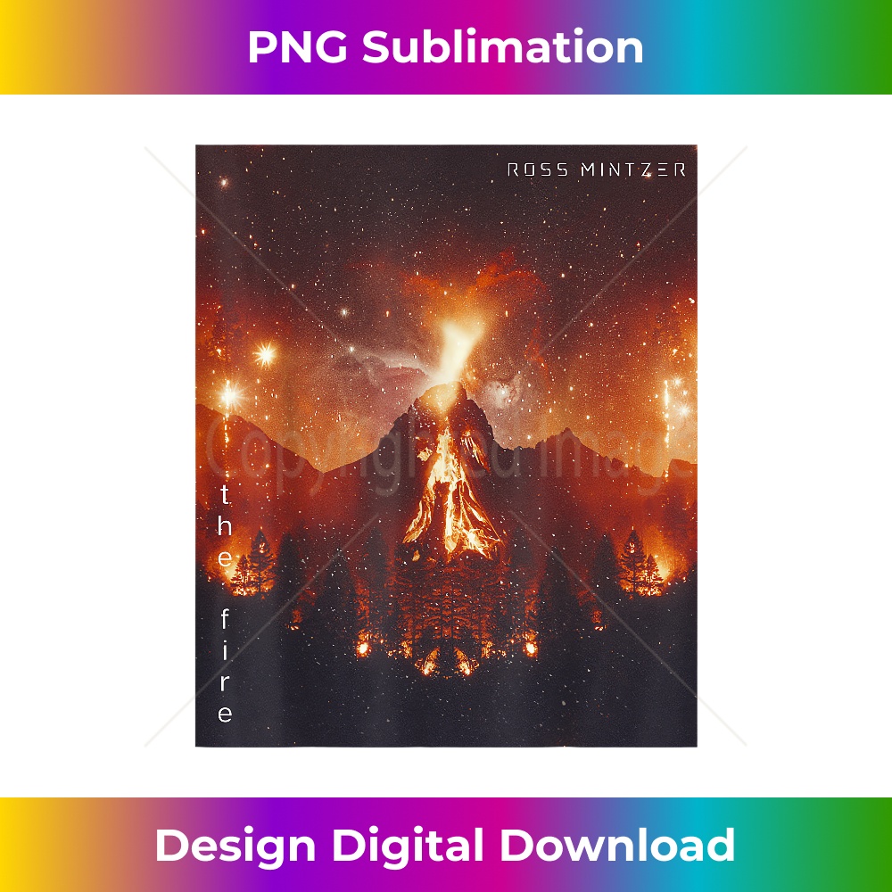 the fire 1 - Instant Sublimation Digital Download
