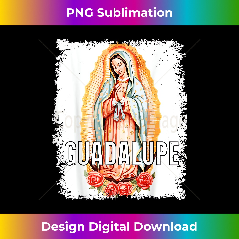 Vintage Our Lady of Guadalupe 3 - Aesthetic Sublimation Digital File