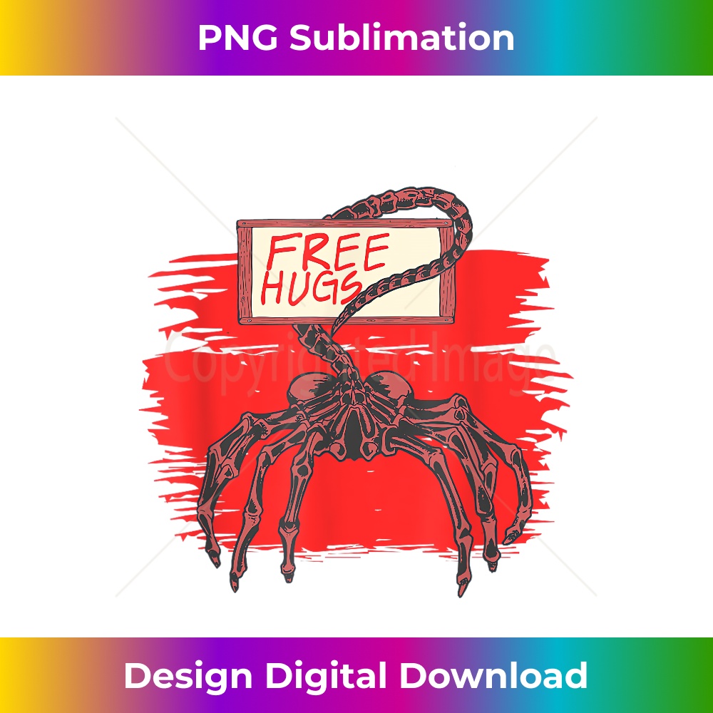 Funny Free Alien Hug - Instant PNG Sublimation Download