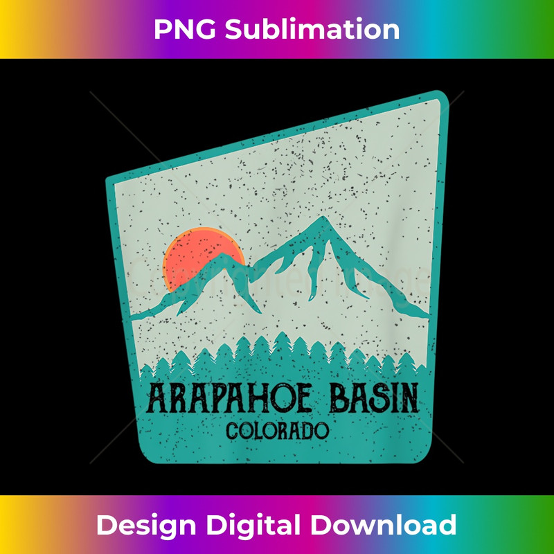 Arapahoe Basin Outdoor Skiing Snowboard Retro - Premium Sublimation Digital Download