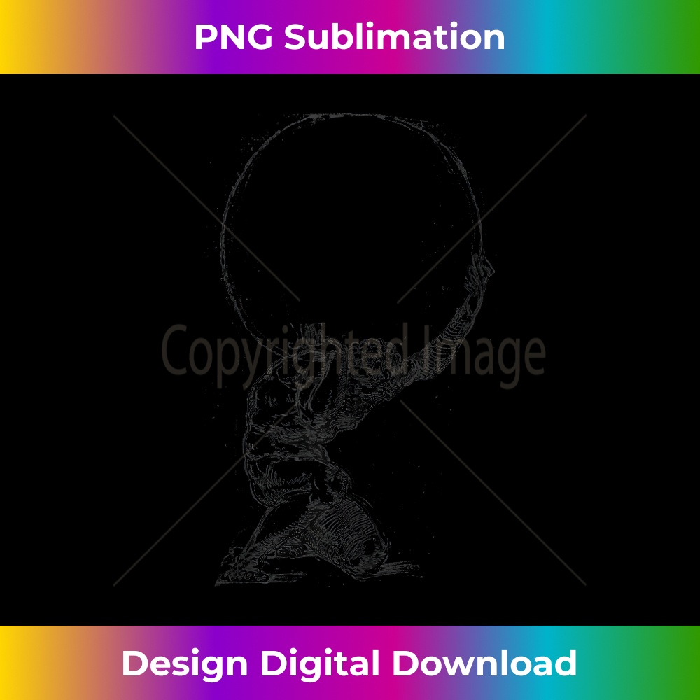 Atlas Greek mythology Greece Greek Gods and Heroes - Special Edition Sublimation PNG File