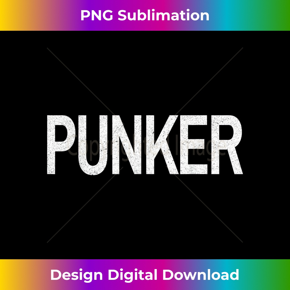 Punker Dad Funny Punk Rocker Retro Vintage Father's Day 1 - Exclusive Sublimation Digital File