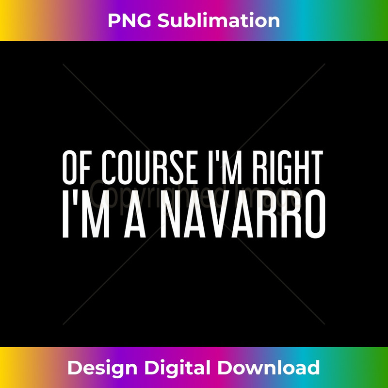 NAVARRO Funny Surname Family Tree Birthday Reunion Idea 2 - Instant Sublimation Digital Download