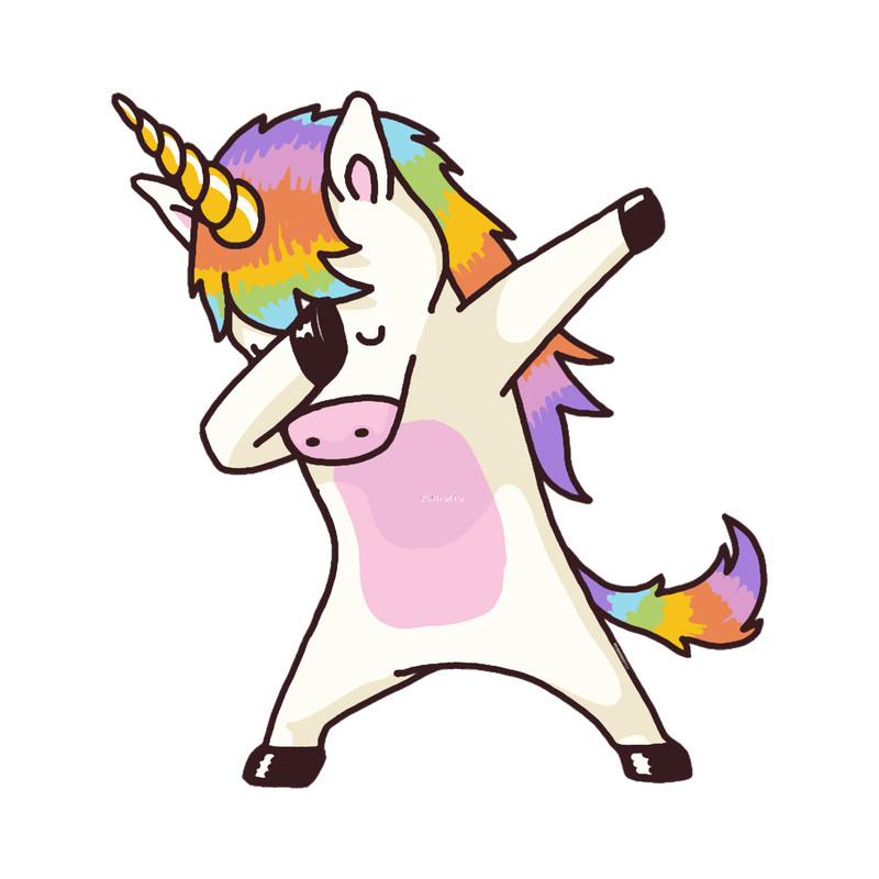 Dabbing UnicornHip Hop Dab Pose.png