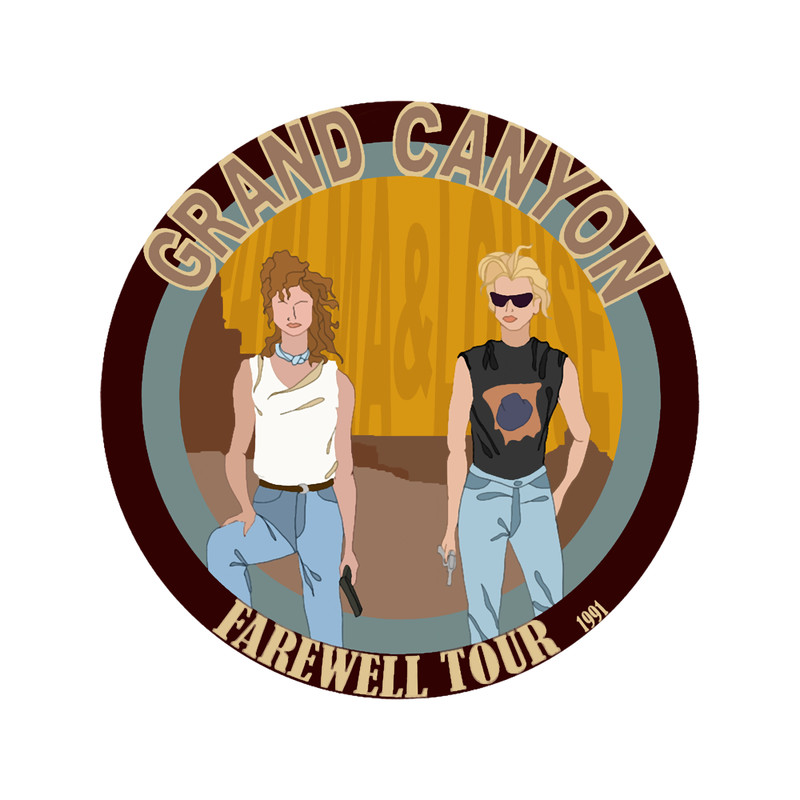 Day Gift for Thelma Movie Fim LouiseRetro Vintage.png