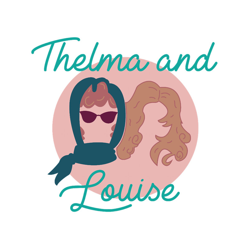 Funny Man Thelma Movie Fim LouiseRetro Vintage.png