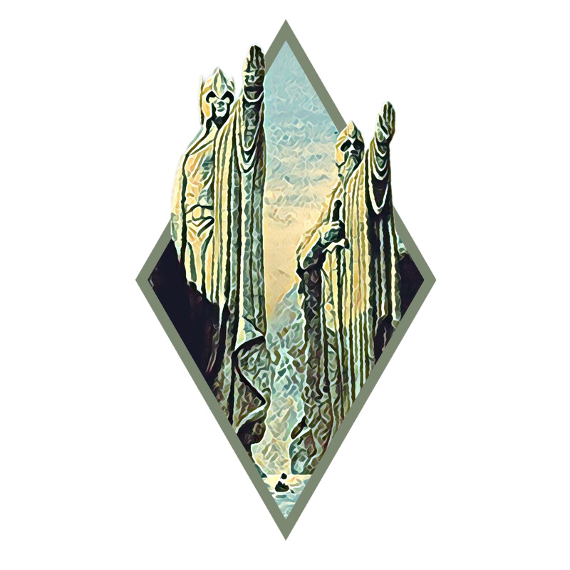 Kings by the River - Digital Art - Diamond Frame - White - Fantasy.png