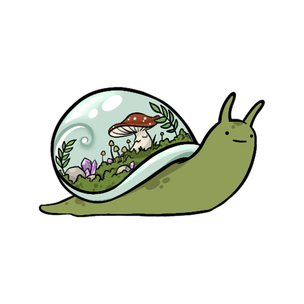 Mushroom Terrarium Snail.png