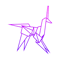 Retro Blade Runner Origami Unicorn.png