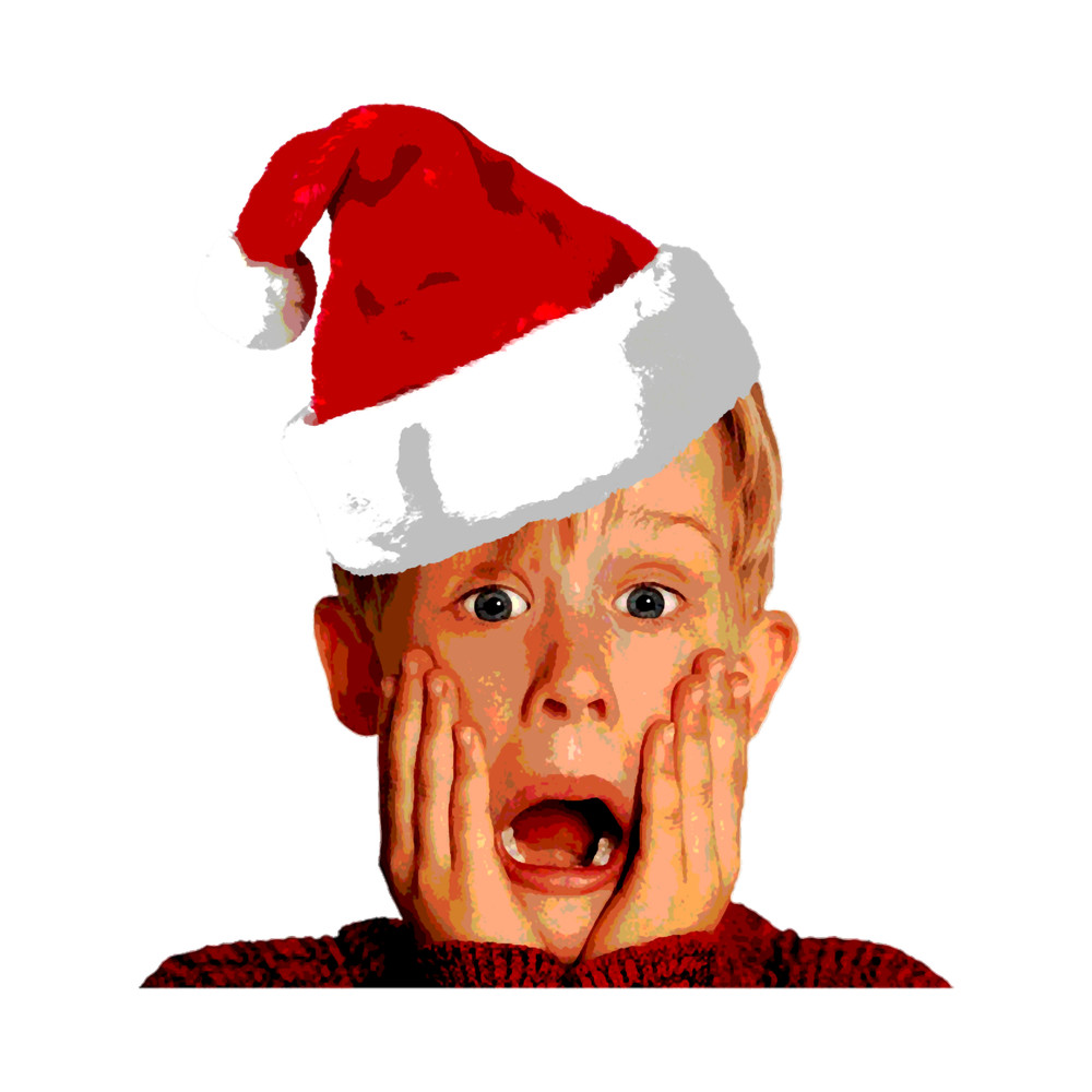 Home Alone Santa HatMacaulay Culkin Christmas Holiday.png