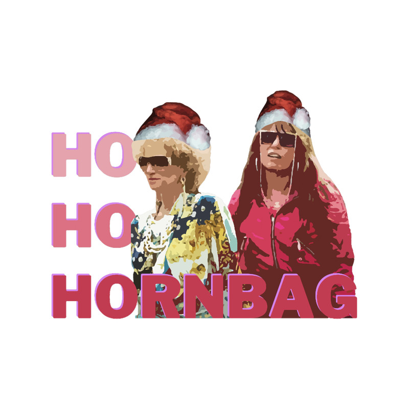 Kath and Kim Christmas Ho Ho Hornbag.png