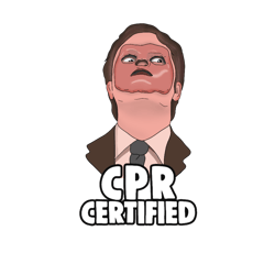 the office memes dwight cpr certified
