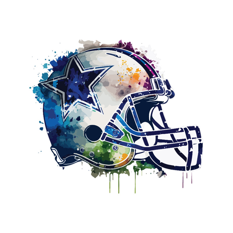 Cowboys Art Helmet.png