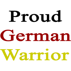 proud german warrior