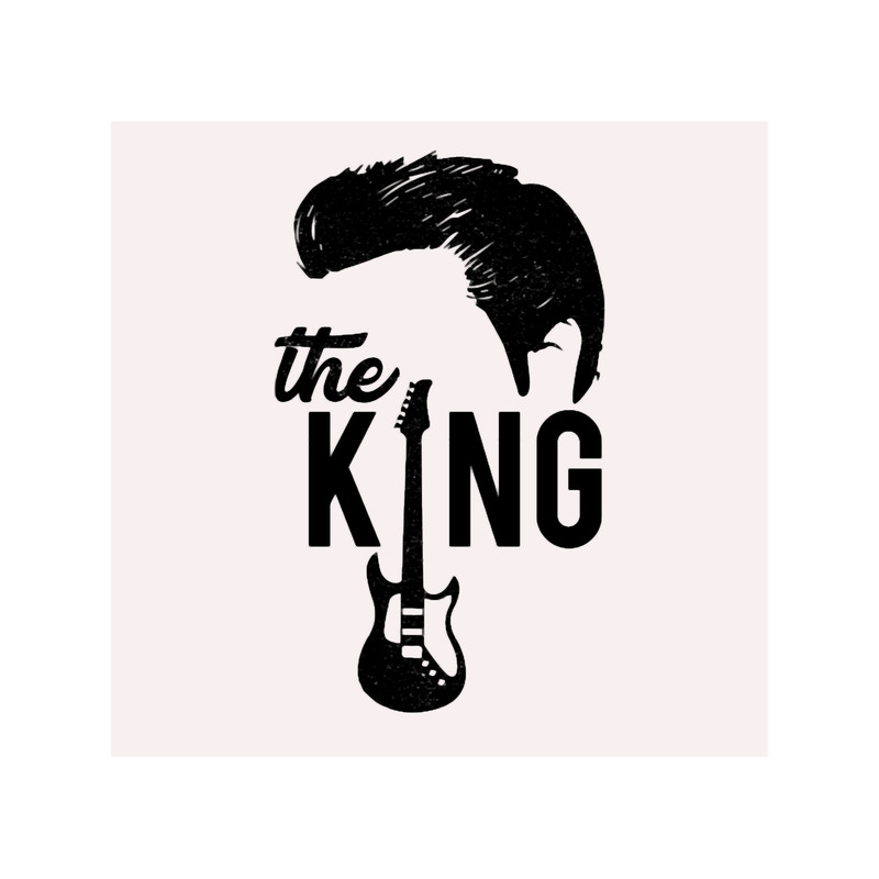Elvis Elvis The King A-Line Dress.png