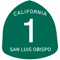 Highway 1 Sign San Luis Obispo, California.png