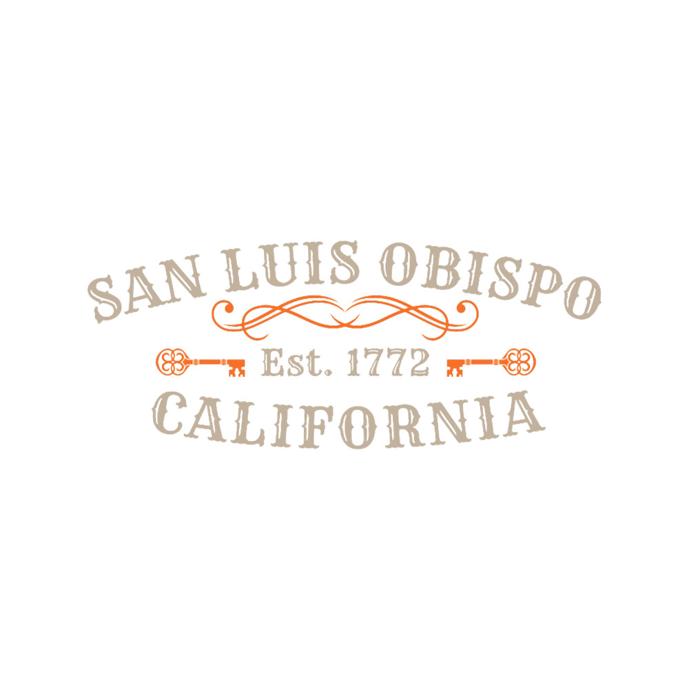San Luis Obispo California Wild West Retro Vintage.png