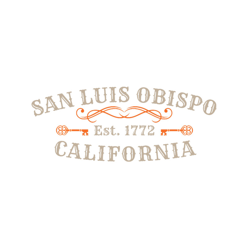 San Luis Obispo California Wild West Retro Vintage.png