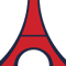 Paris Saint-Germain Retro Geometric Minimal Design.png