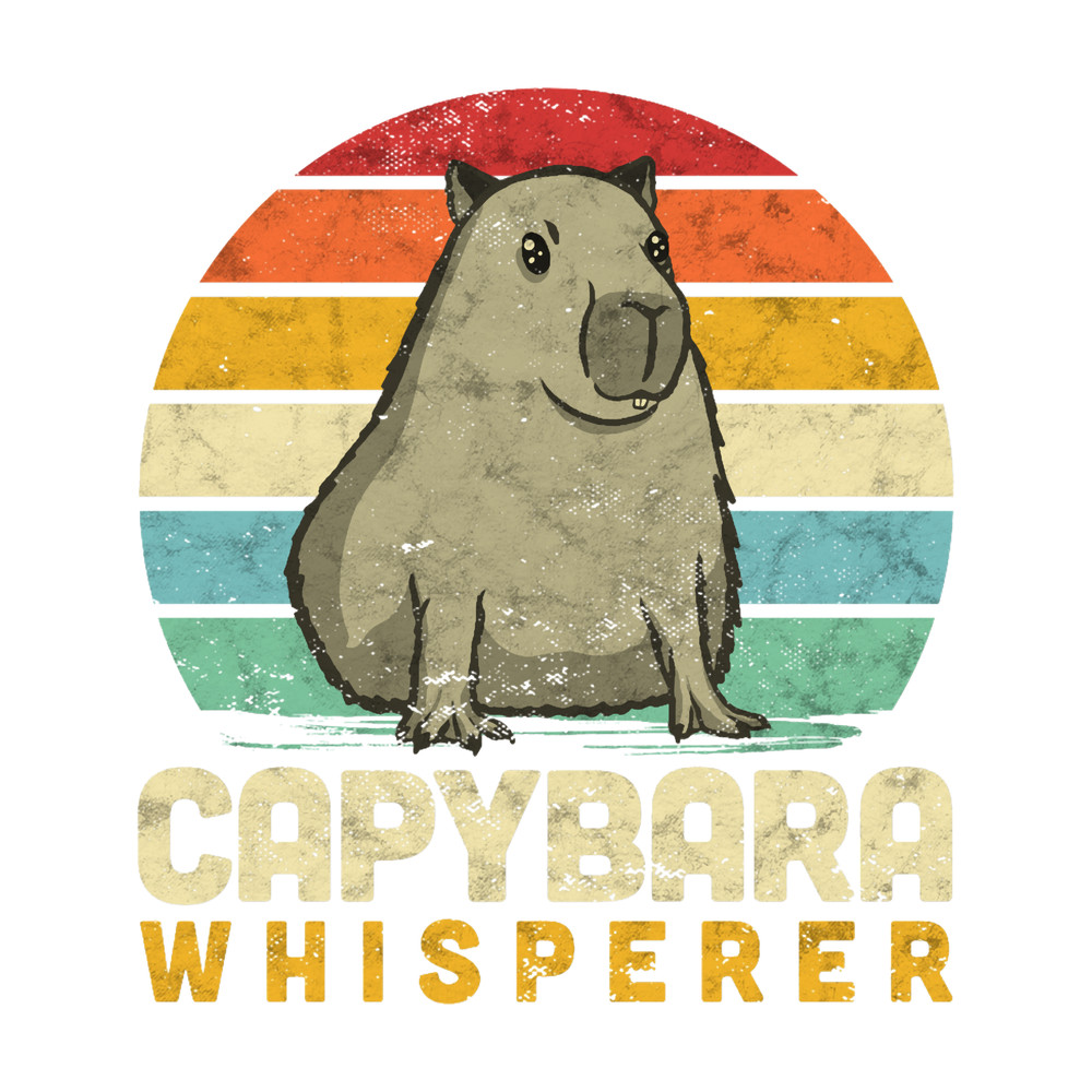 Capybara whisperer capybara saying.png
