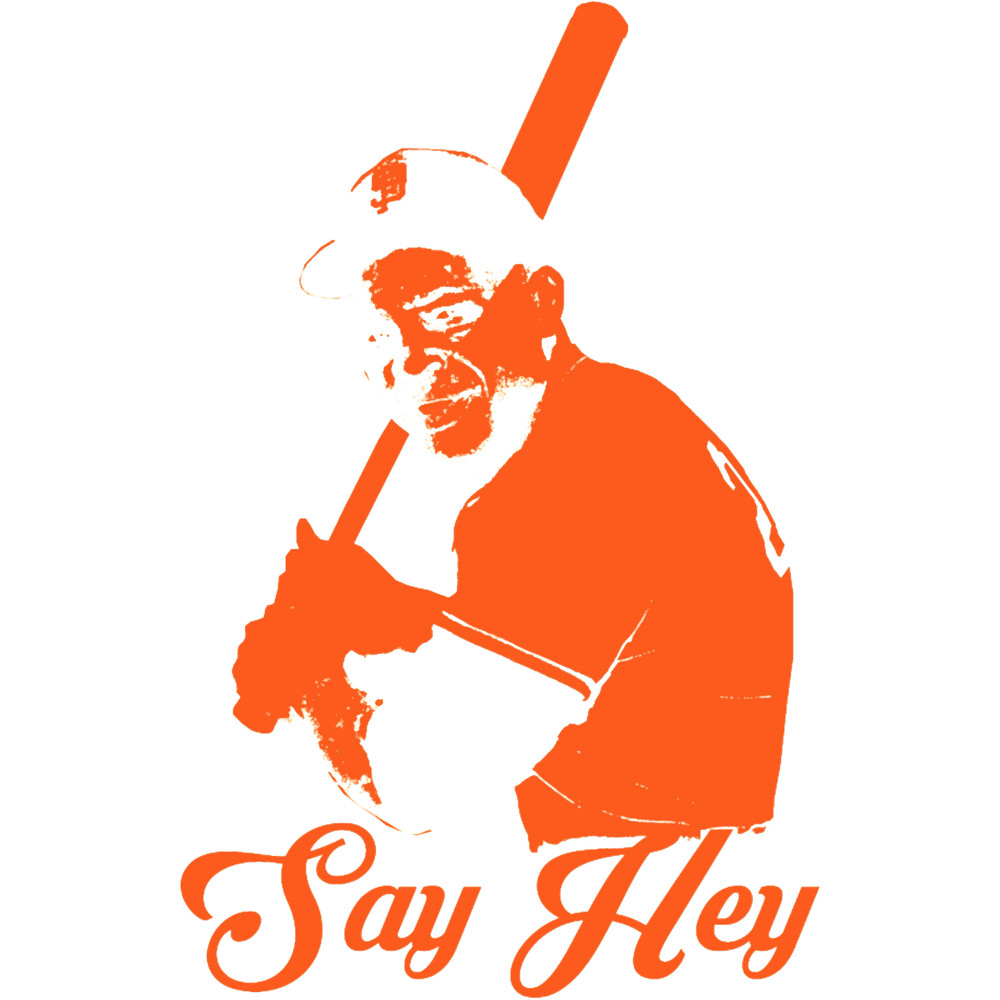 Say Hey - Willie Mays - Orange Stencil.png