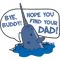 Elf - Bye Buddy Hope You Find Your Dad Narwhal Quote .png