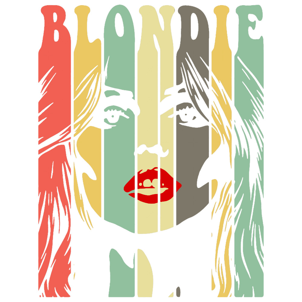 Perfect punk rock girl retro 70s harry angel art .png