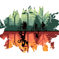 stranger things (the upside down)