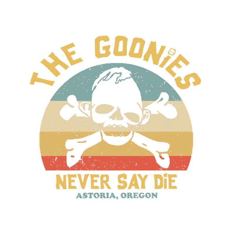 The Goonies Never Say Die Vintage Retro.png