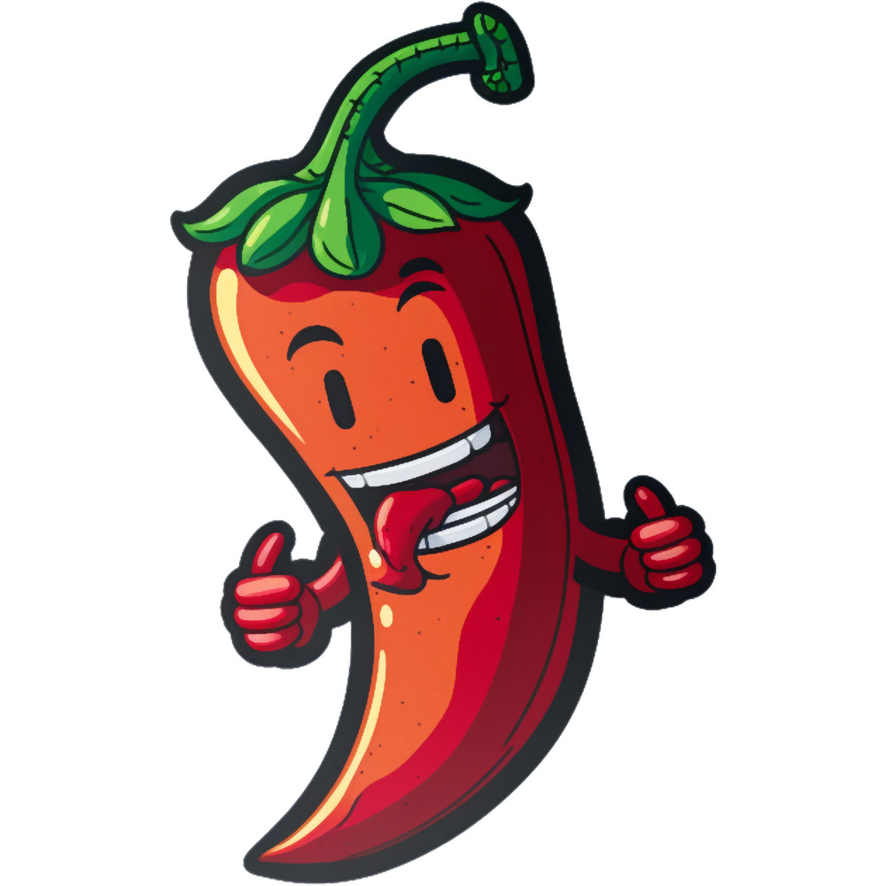 Red Hot Spicy Chili Pepper .png