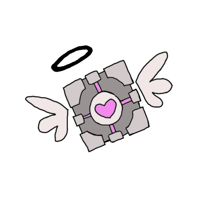 Angelic Companion Cube Portal.png