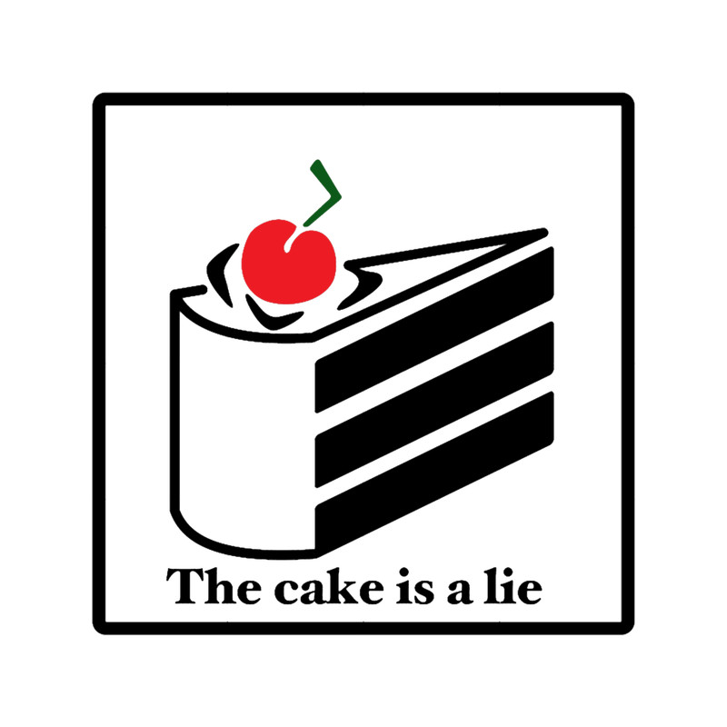 The cake is a lie Classic .png