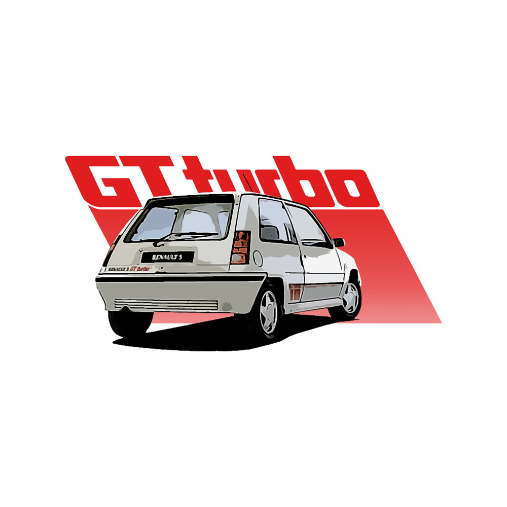Super 5 GT Turbo men_s printed Unisexcustomsalecheap teeprintingy.png