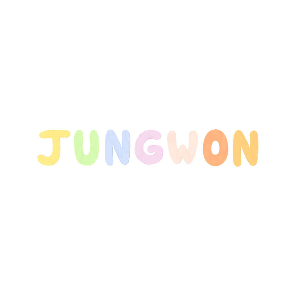 Jungwon Rainbow Font.png