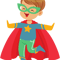 Boy, Cuteboy, Superman, cute, red, Cartoon .png
